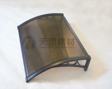 Dossel da porta de alumínio das nuvens