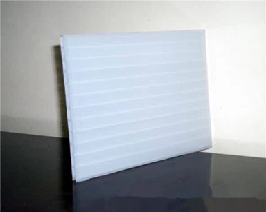 Folha oca de policarbonato branco